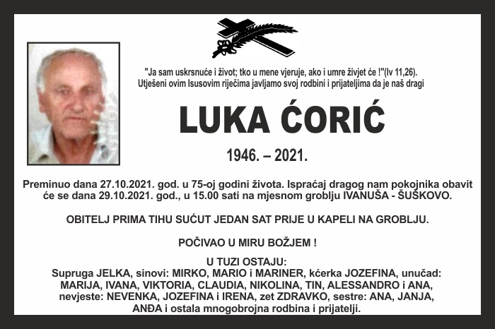 Luka  Ćorić