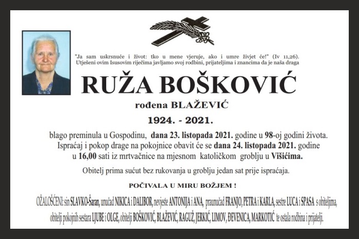 Ruža  Bošković