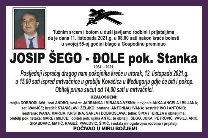 Josip Šego –  Đole