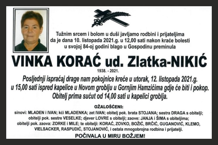 Vinka  Korać