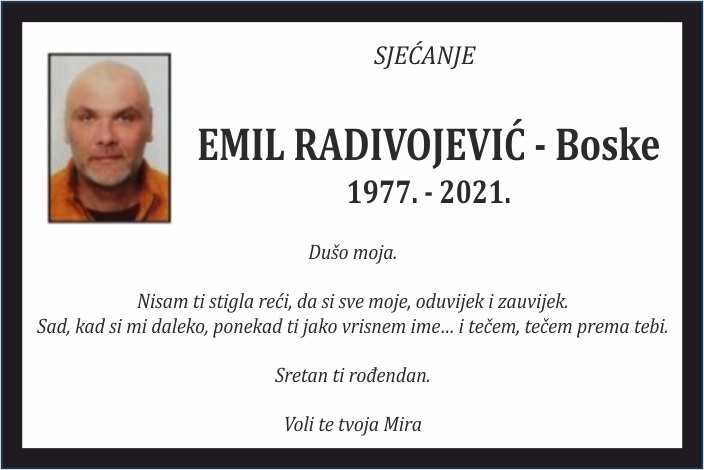 Emil Radivojević –  Boske