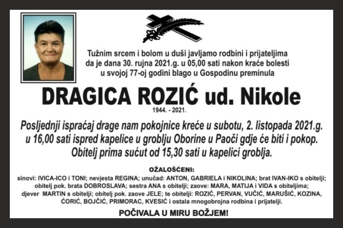 Dragica  Rozić