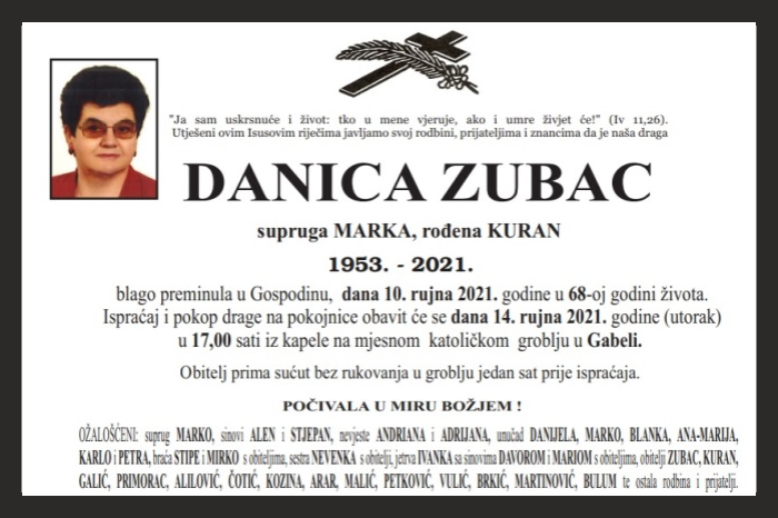 Danica  Zubac
