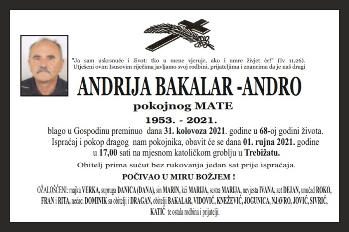 Andrija Bakalar –  Andro