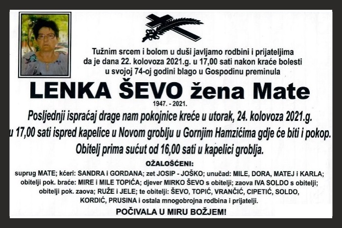 Lenka  Ševo