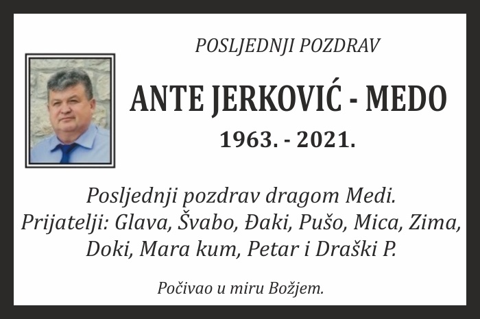 Ante Jerković –  Medo