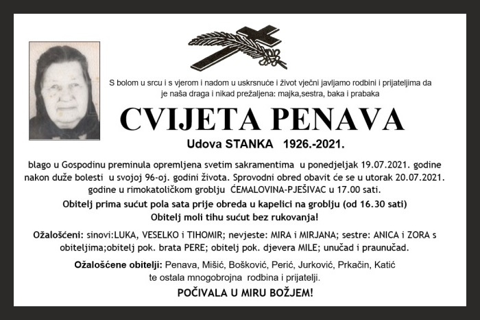 Cvijeta  Penava