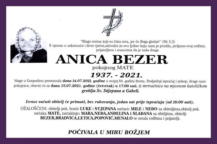 Anica  Bezer