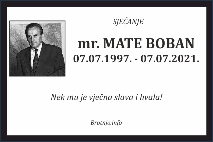 Mr. Mate  Boban