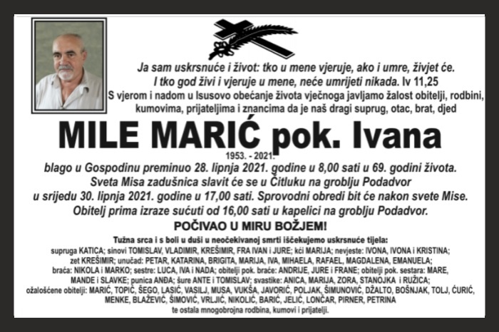 Mile  Marić