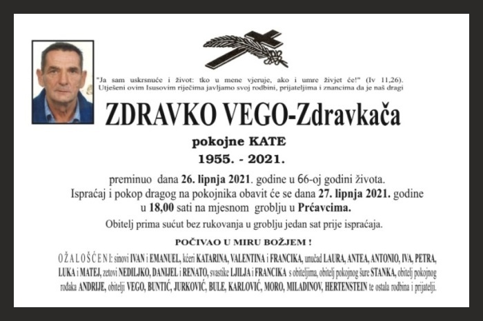 Zdravko Vego –  Zdravkača