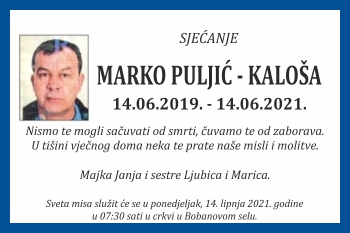 Marko Puljić –  Kaloša