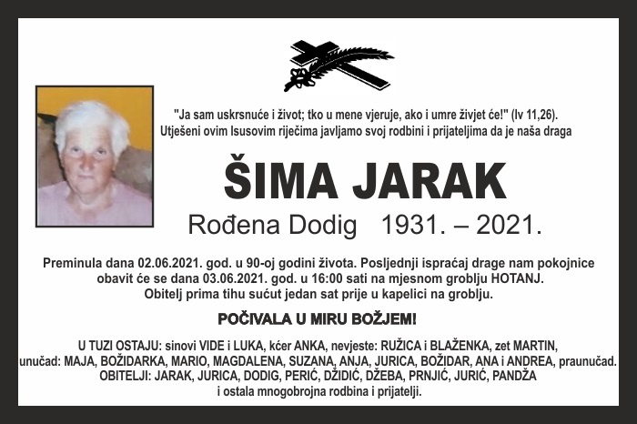 Šima  Jarak