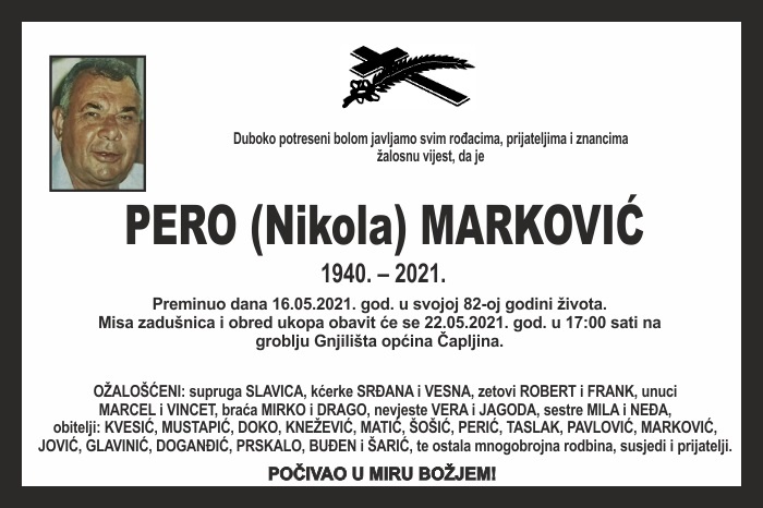 Pero  Marković