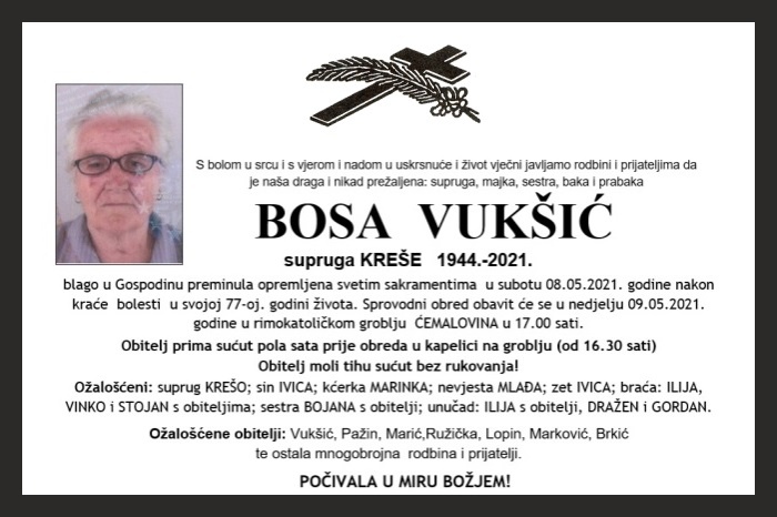 Bosa  Vukšić