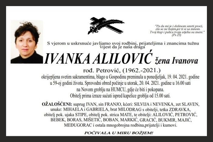 Ivanka  Alilović