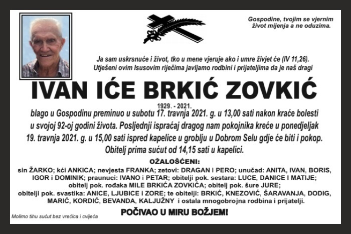 Ivan Iće Brkić  Zovkić