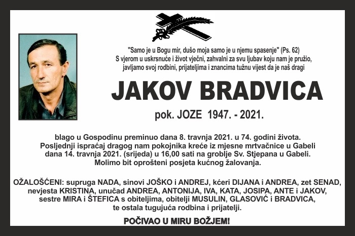 Jakov  Bradvica