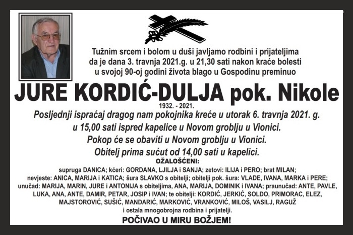 Jure Kordić –  Dulja