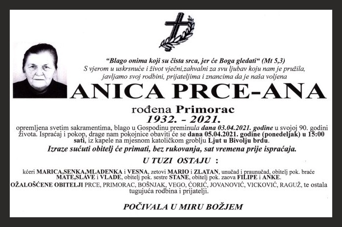 Anica Prce –  Ana
