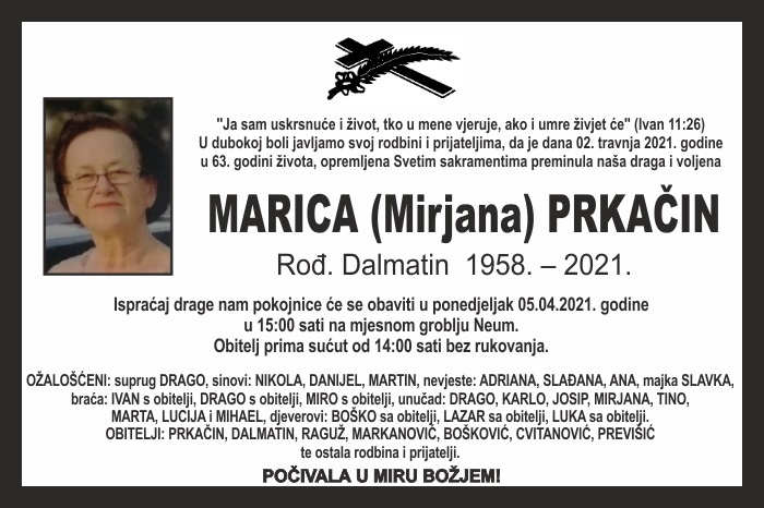 Marica (Mirjana)  Prkačin