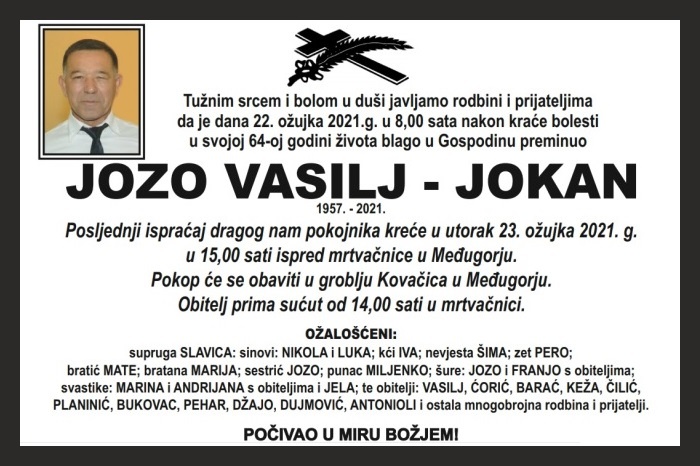 Jozo Vasilj –  Jokan