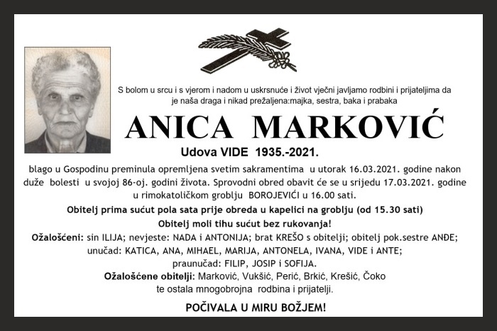 Anica  Marković
