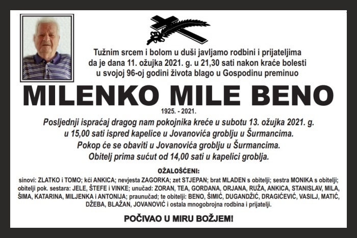Milenko Mile  Beno