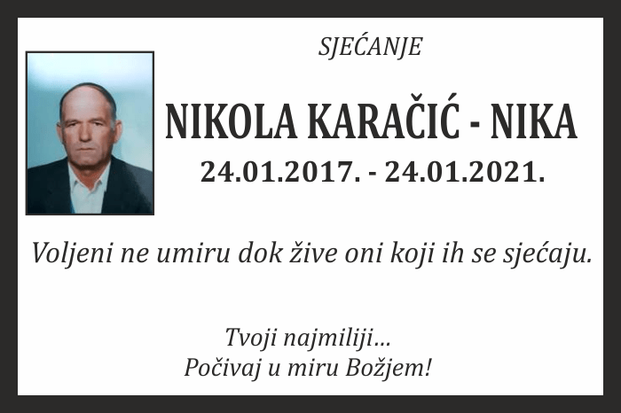 Nikola Karačić –  Nika