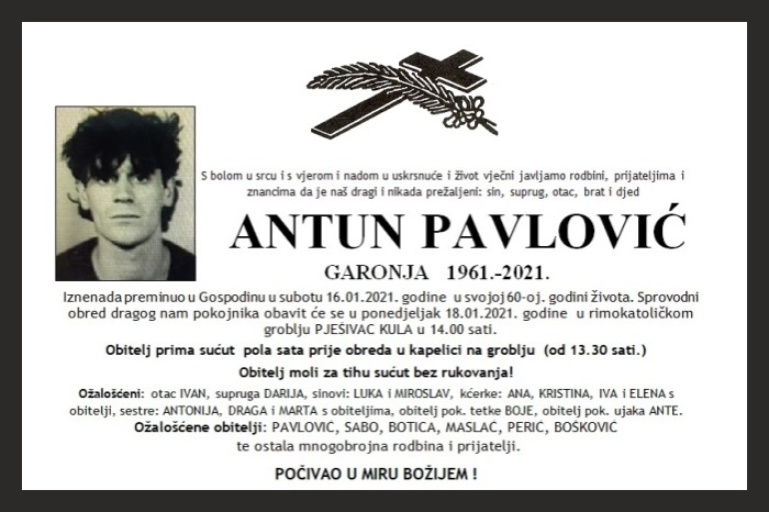 Antun Pavlović –  Garonja