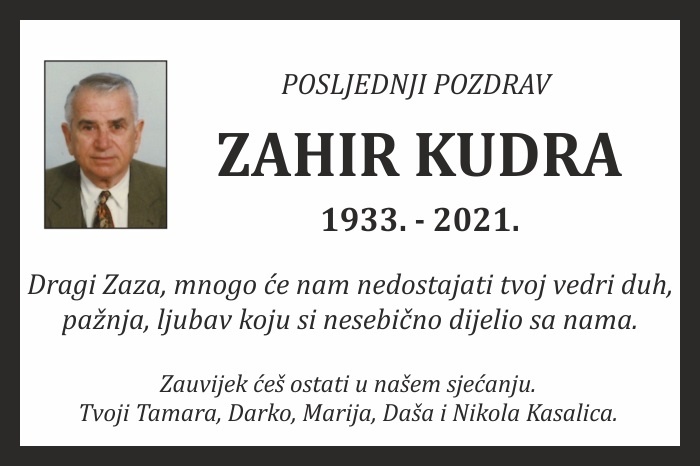 Zahir  Kudra