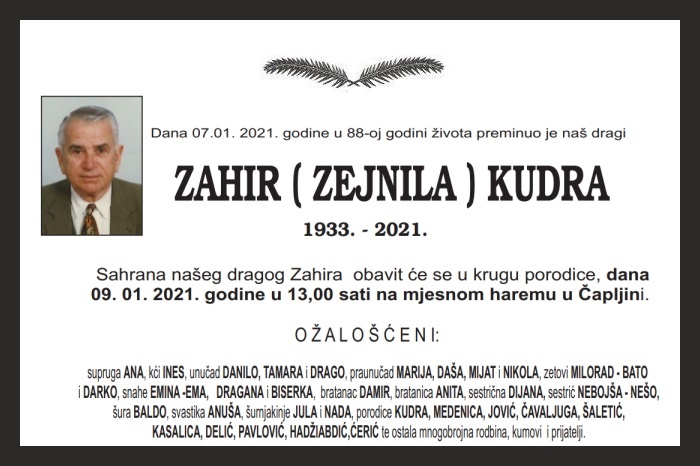 Zahir  Kudra