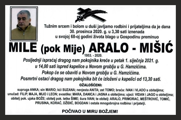 Mile Aralo –  Mišić