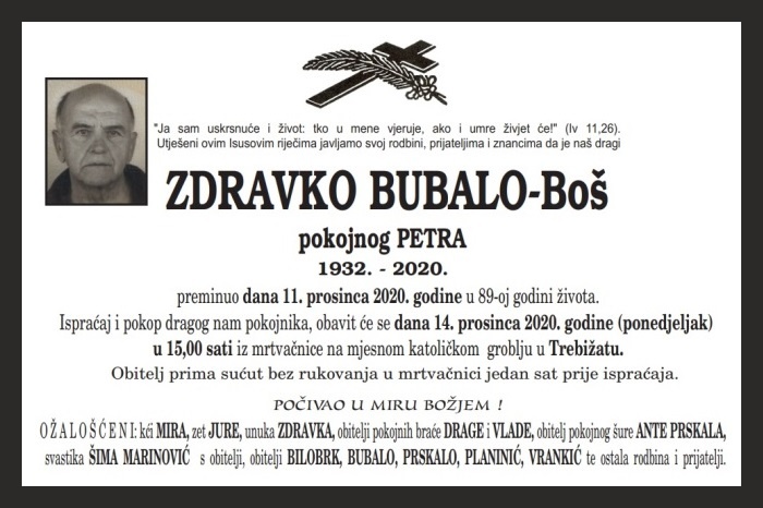 Zdravko Bubalo –  Boš