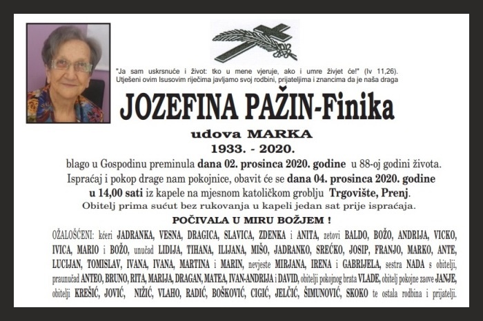 Jozefina Pažin –  Finika