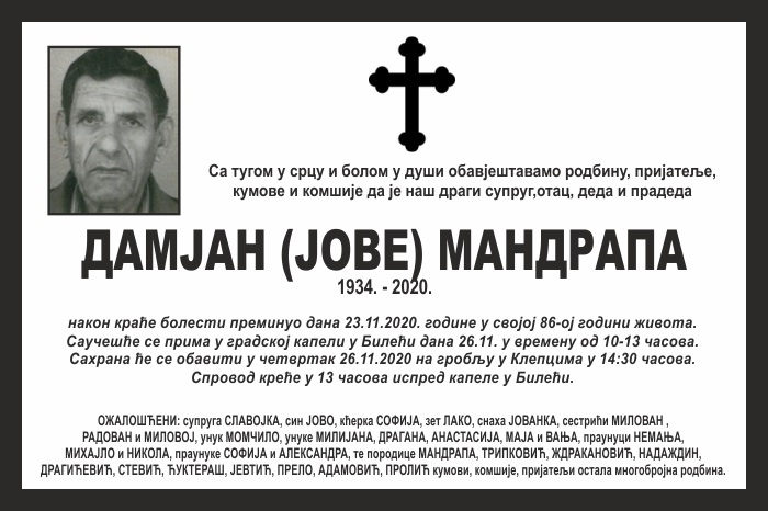 Дамјан  Мандрапа