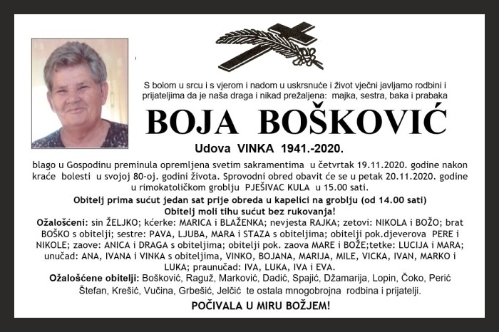 Boja  Bošković