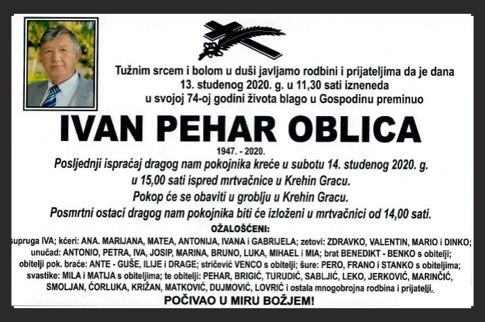 Ivan Pehar  Oblica