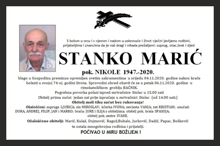 Stanko  Marić