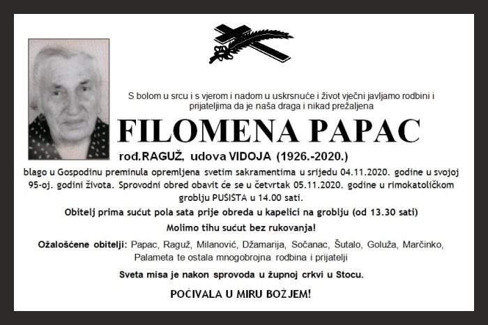 Filomena  Papac
