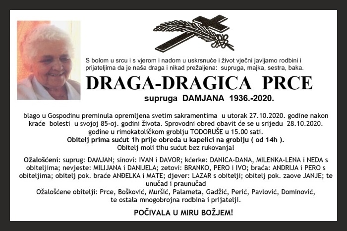 Draga-Dragica  Prce