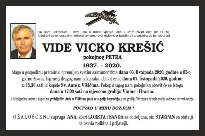 Vide Vicko  Krešić