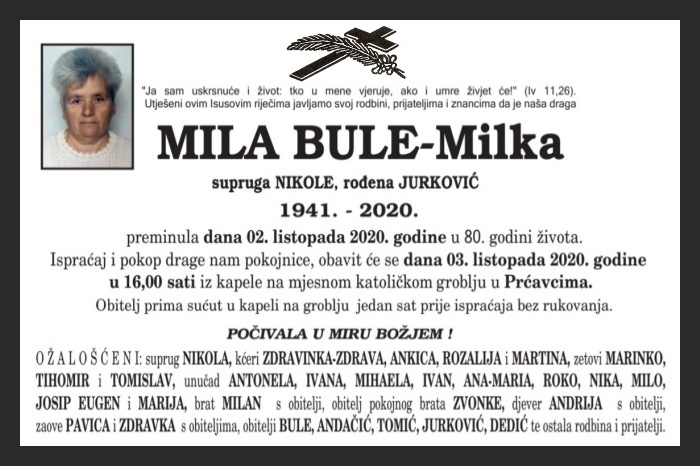 Mila Bule –  Milka