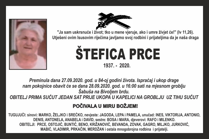 Štefica  Prce