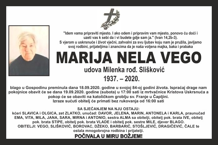 Marija Nela  Vego