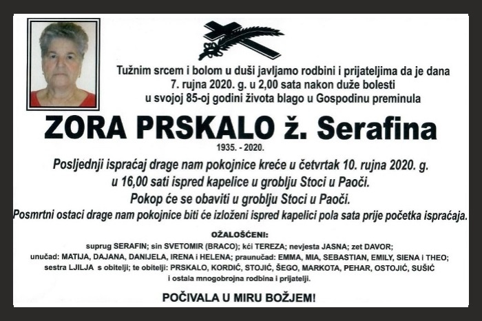 Zora  Prskalo
