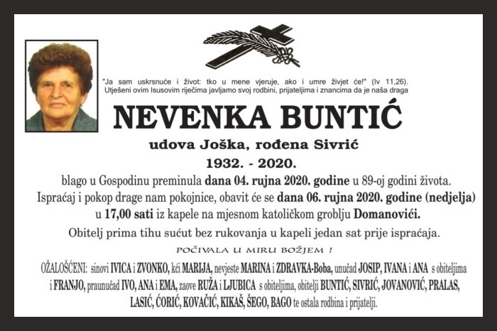 Nevenka  Buntić