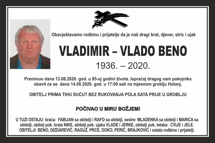 Vladimir – Vlado  Beno