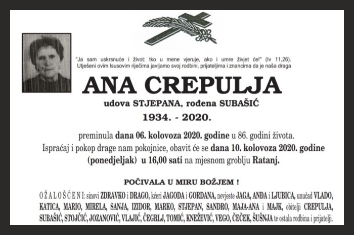Ana  Crepulja