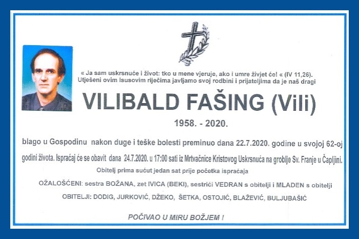 Vilibald  Fašing